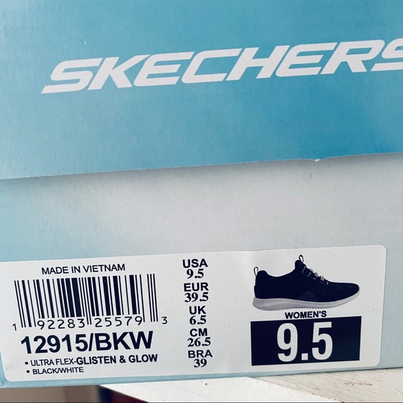 skechers ultra flex glisten and glow